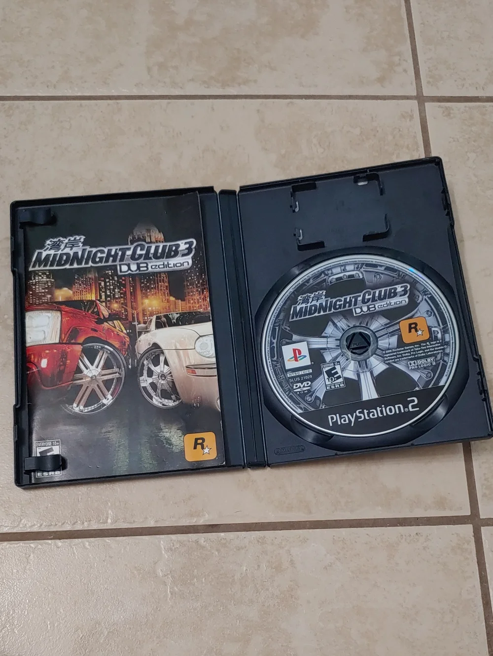 PS2 Rockstar Midnight Club 3 DUB Edition Game For PlayStation 2 CIB